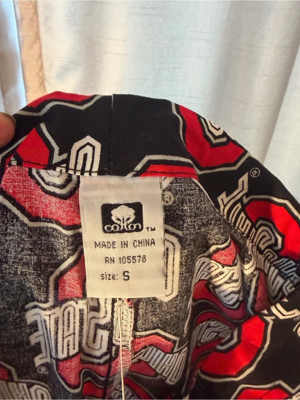 NWT Size Small Ohio State Buckeyes Black & Red Lounge Pants